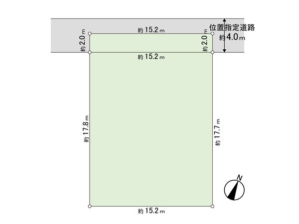 月寒中央通3丁目 土地 区画図 月寒中央通3丁目 土地 区画図