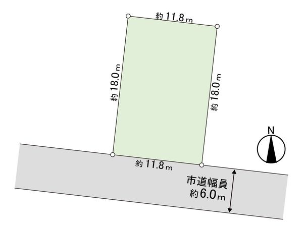 澄川4条7丁目 土地 区画図 澄川4条7丁目 土地 区画図