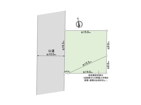月寒東5条17丁目 土地 区画図 月寒東5条17丁目 土地 区画図