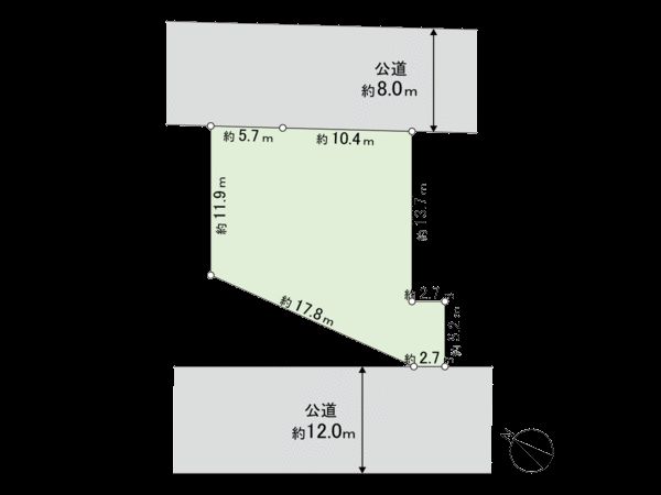 平岡10条2丁目D2区画 土地 区画図 平岡10条2丁目D2区画 土地 区画図