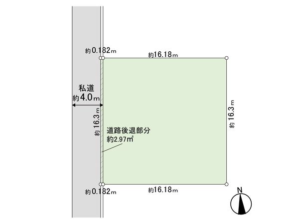 澄川2条4丁目 土地 区画図 澄川2条4丁目 土地 区画図