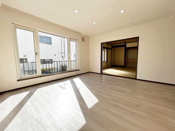 北野4条4丁目 戸建 リビング