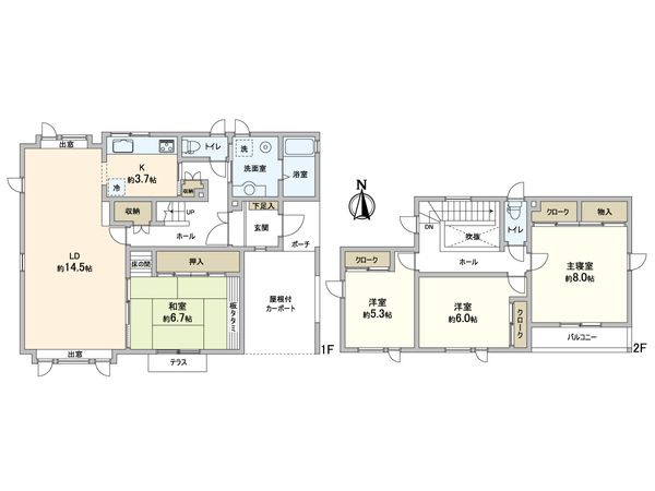 間取図(平面図)