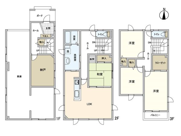 真駒内本町7丁目 戸建 間取図(平面図) 真駒内本町7丁目 戸建 間取図(平面図)