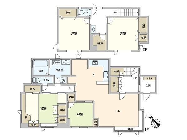 真駒内柏丘2丁目 戸建 間取図(平面図)