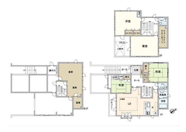 真駒内柏丘7丁目 戸建 間取図(平面図) 間取図(平面図)