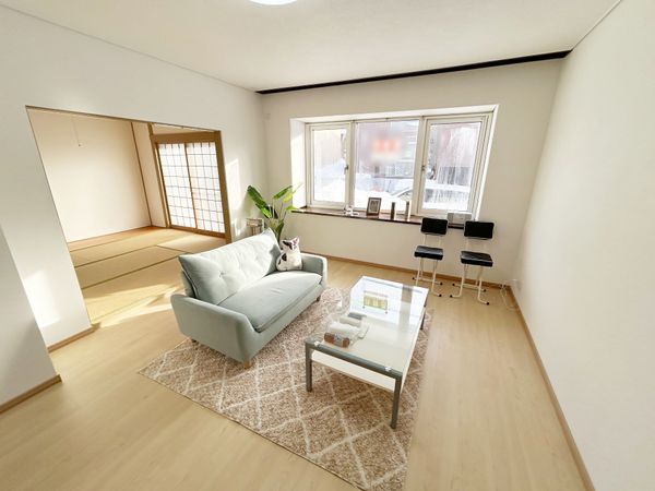 上野幌2条6丁目 戸建 リビング