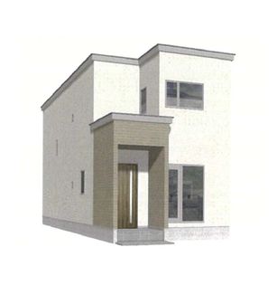 月寒東2条2丁目 戸建 外観パース図