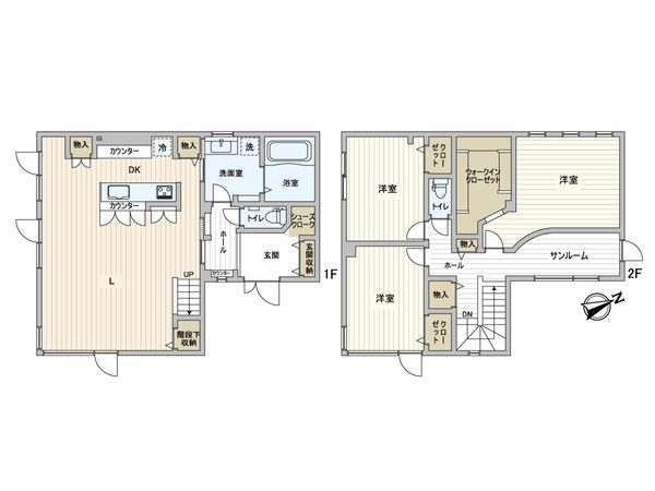 平岡6条3丁目 戸建 間取図(平面図)