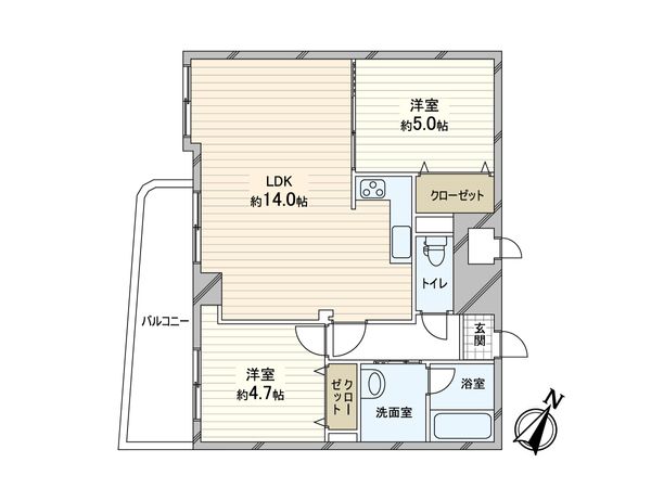 真駒内ガーデンハウス 間取図(平面図) 間取図(平面図)