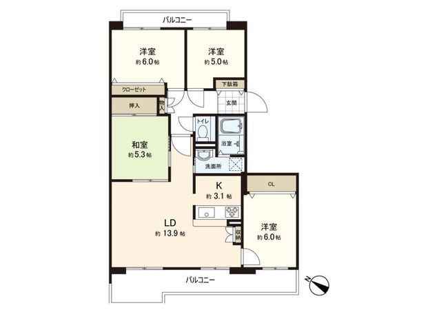 間取図(平面図)