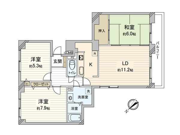 間取図(平面図)