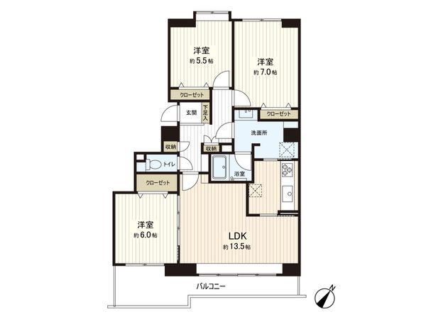 間取図(平面図)