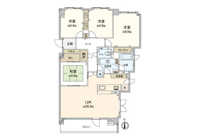 間取図(平面図)