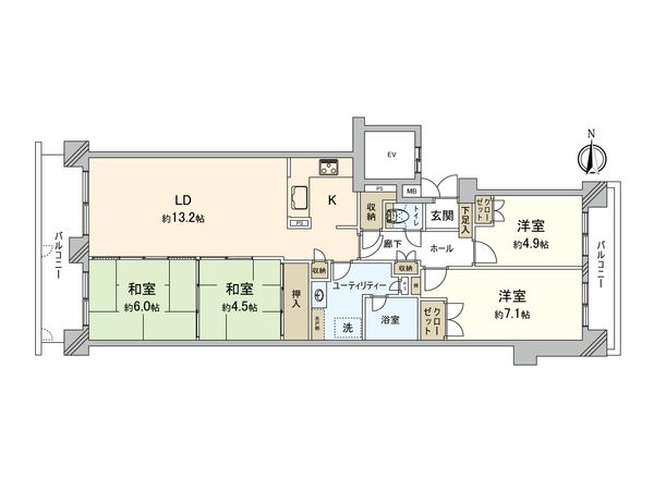 間取図(平面図)