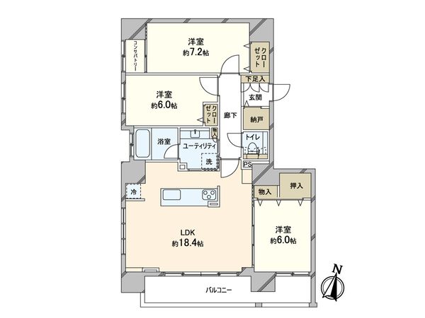 間取図(平面図)