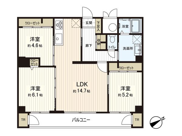 間取図(平面図)