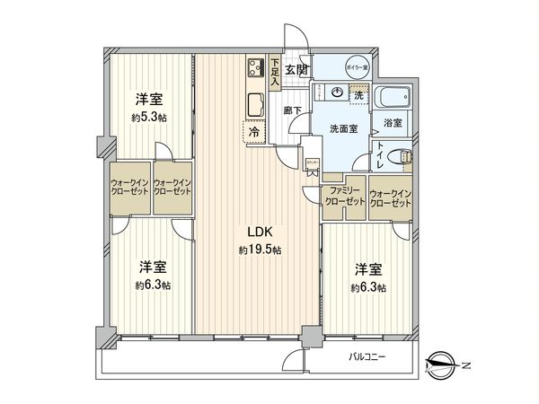 間取図(平面図)