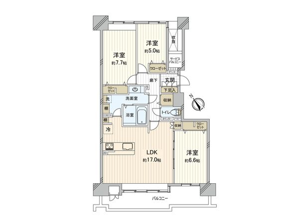 間取図(平面図)
