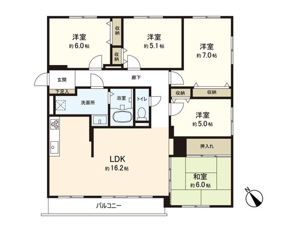 間取図(平面図)