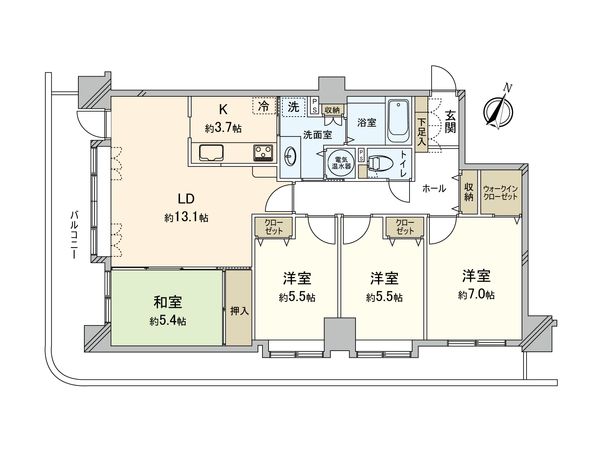 間取図(平面図)