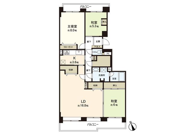 間取図(平面図)
