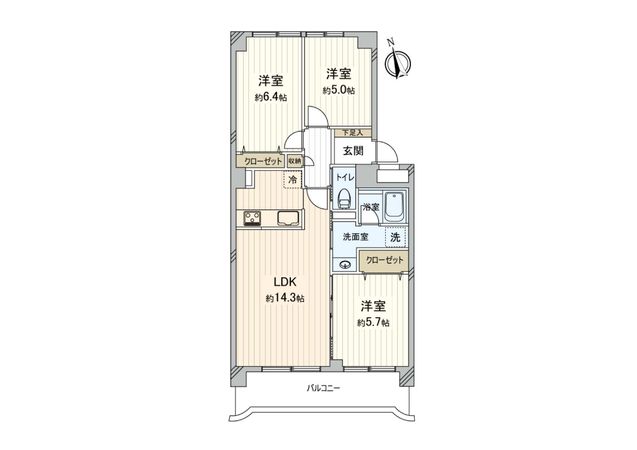 間取図(平面図)