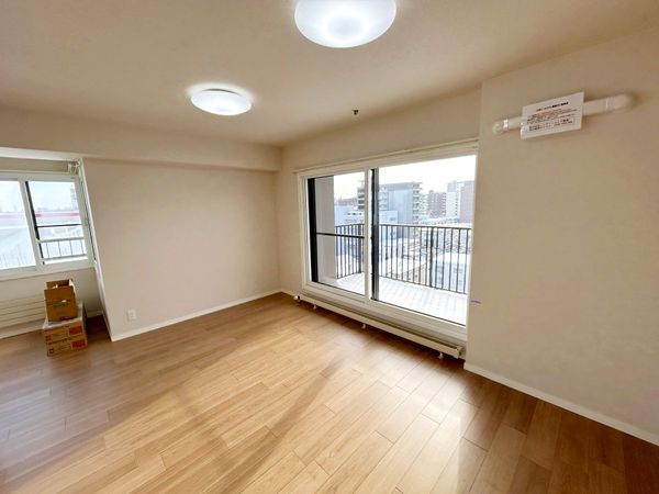 リブウェル平岸 リビング