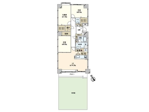 間取図(平面図)