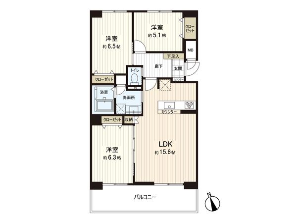 間取図(平面図)