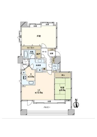 間取図(平面図)