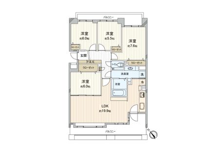 間取図(平面図)