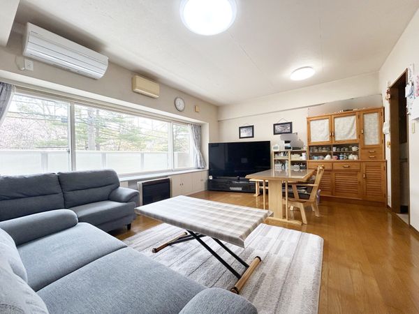 東急ドエルアルス真駒内南町 リビング