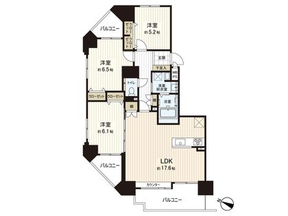 間取図(平面図)