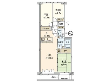 間取図(平面図)