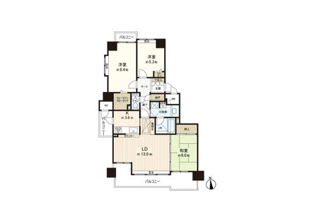 間取図(平面図)
