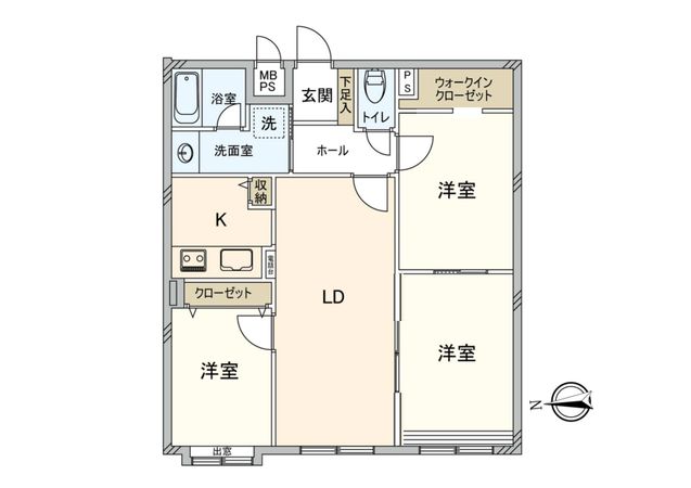ライオンズマンション真駒内中央公園 間取図(平面図) ライオンズマンション真駒内中央公園 間取図(平面図)