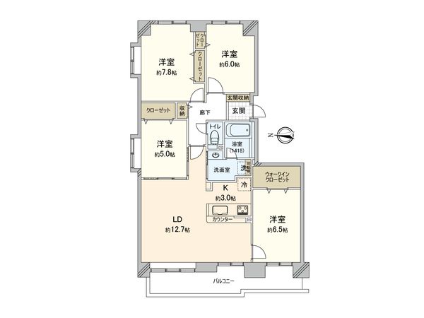 エクセルシオールプレタ学園前 間取図(平面図) エクセルシオールプレタ学園前 間取図(平面図)