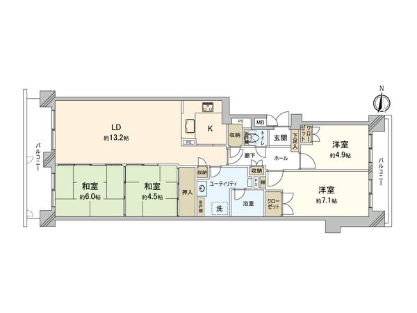 間取図(平面図)