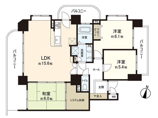 間取図(平面図)