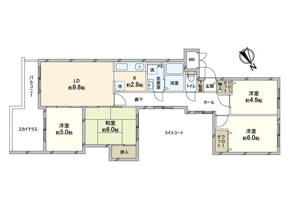 間取図(平面図)