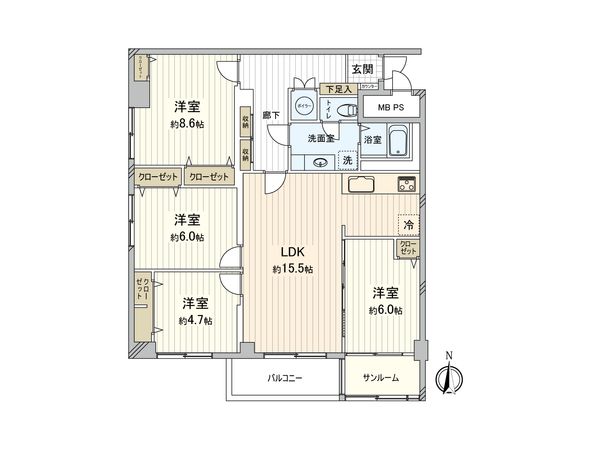 間取図(平面図)