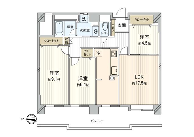 間取図(平面図)