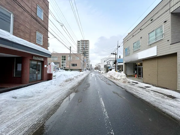 東側前面道路(約11.0ｍ)