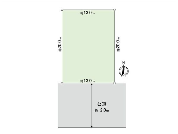 曙8条1丁目 土地 区画図