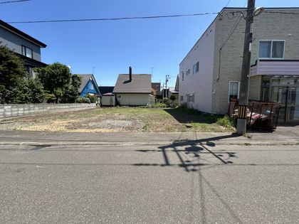 発寒6条14丁目 B区画 前面道路含む外観