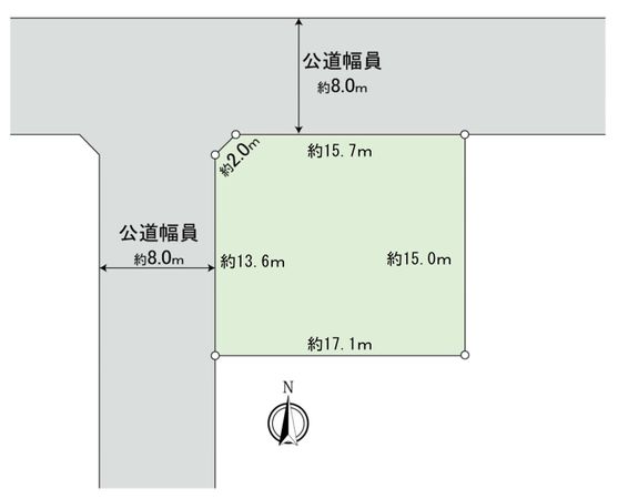星置1条4丁目 土地 区画図 星置1条4丁目 土地 区画図