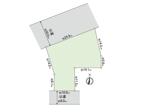 発寒12条3丁目 土地 土地写真 発寒12条3丁目 土地 土地写真