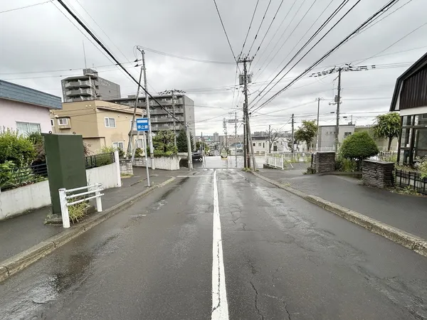 前面道路
