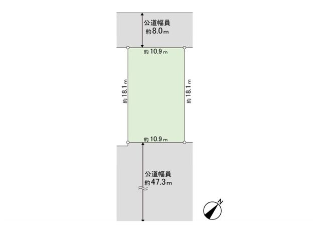 新発寒7条9丁目 土地 区画図 新発寒7条9丁目 土地 区画図